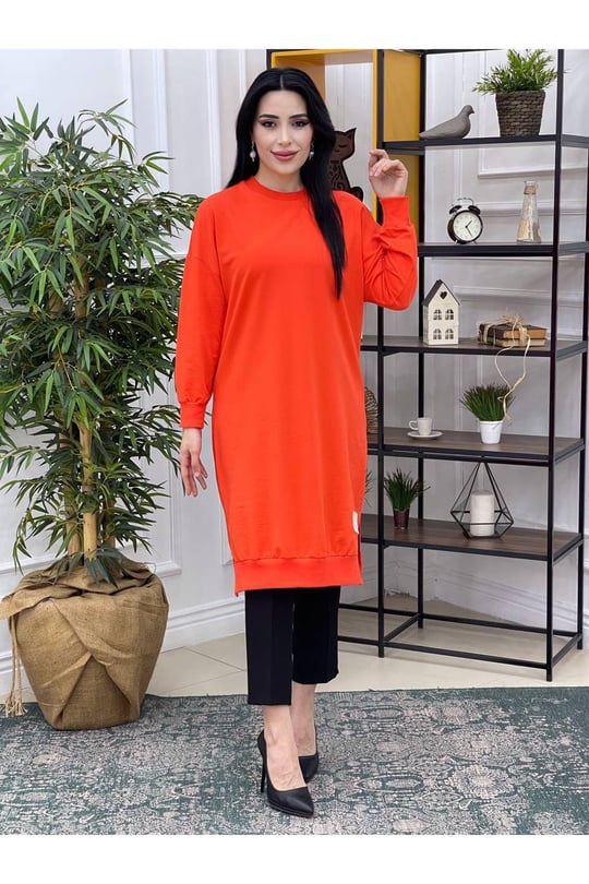 Soul Oversize Tunik 155-Turuncu