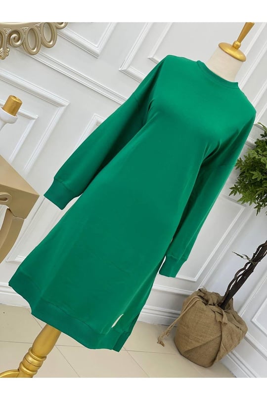 Soul Oversize Tunik 155-Yeşil