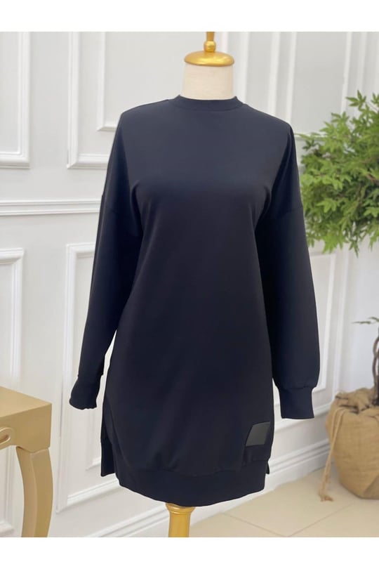 Soul Oversize Tunik 163-Siyah