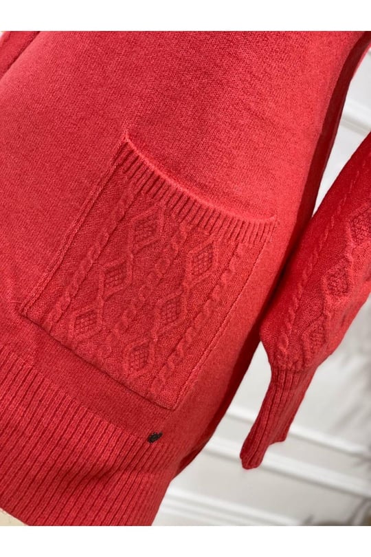 Tek Cep Yumoş Tunik 7093-pembe