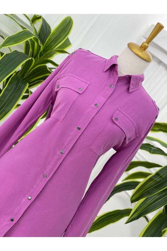 Tensel Tunik 6895-Lila