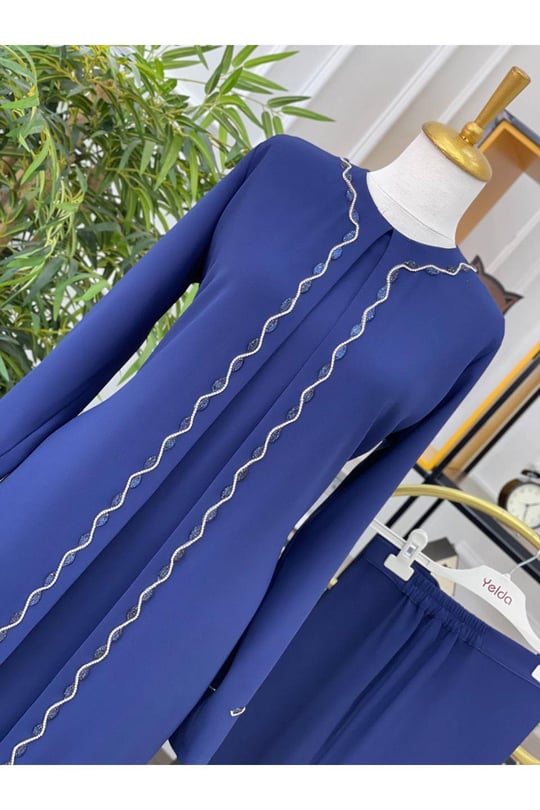 Yaprak Şerit 2 li Takım 746-Saks