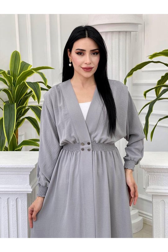 Yarasa Kol Giy Çık 4255-Gri