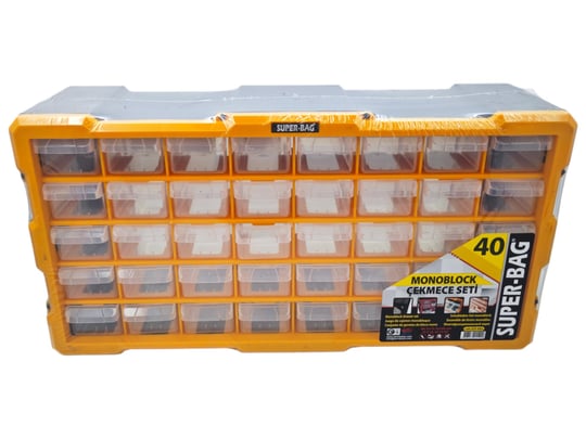 Asr-6006 Super-Bag 20Li Organizer Monoblock Çekmece Seti, Fiyatı