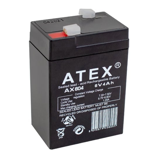 ATEX AX12-3.2 12 Volt - 3.2 Amper Bakımsız Kuru Akü (134x70x60 mm