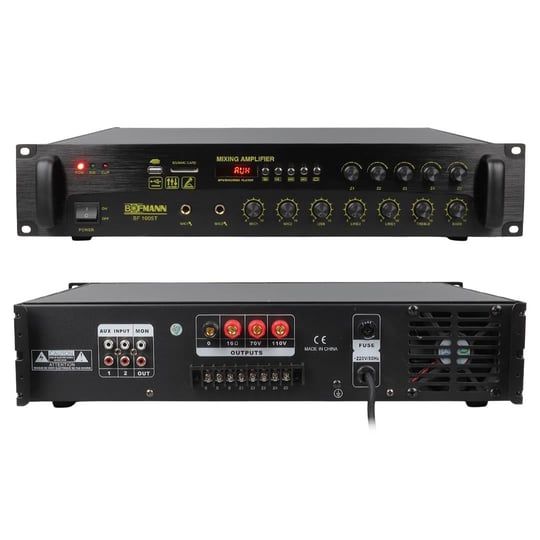 König K-8 P600 FX USB-SD-Bluetooth 8 Kanal 600 Watt Power Mixer