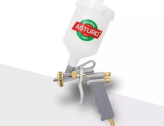 Asturo E70 1.8 mm Üstten Depolu Boya Tabancası