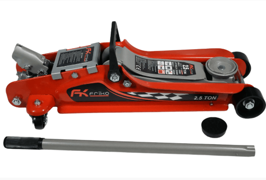 FK Frıko 2.5 Ton Timsah Kriko (13.3 KG) uzun şase- Profesyonel Kullanıma Uygundur