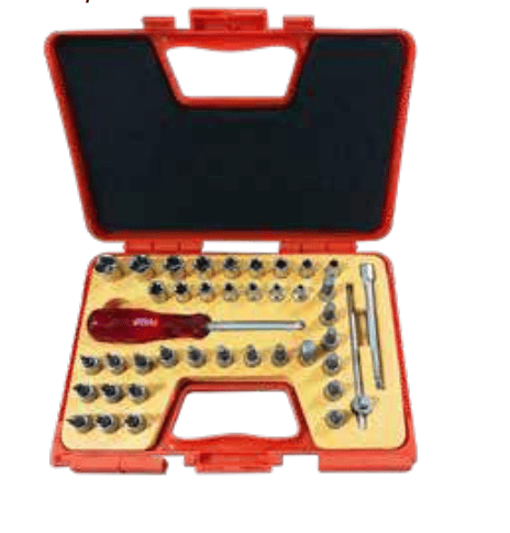 Rico 007-RC4513 40PC 1/4” Lokmalı Bits Set