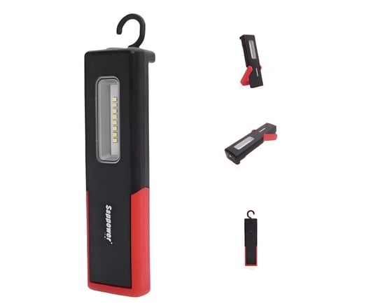 Sappower Şarjlı Led Fener Mıknatıslı F-01