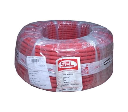 Sel Hava Hortumu Oksijen-Hava Hortumu 8 Mm Kırmızı 100 Mt.