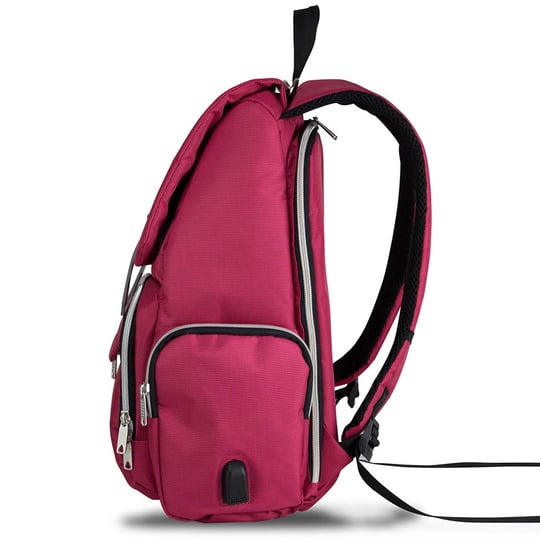 Wilson Women's Fold Over Backpack Racquet Bag (Pink)