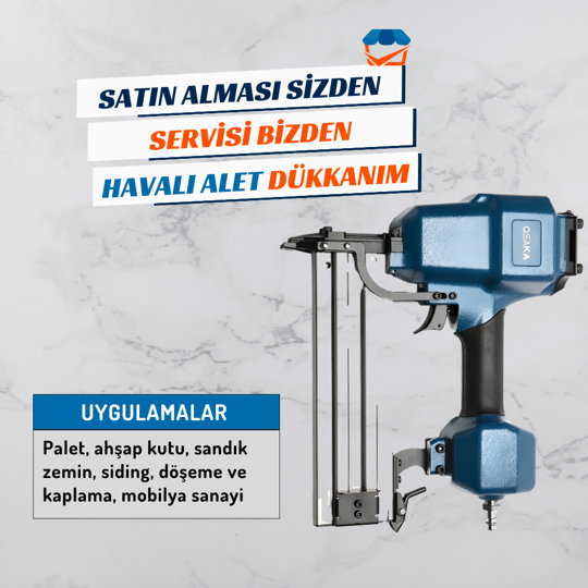 OSAKA OPT 86032 Havalı Çivi Tabancası 32 mm | Havalı Alet Dükkanım