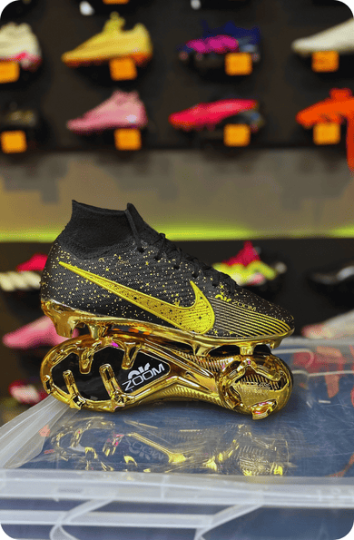Air Zoom Mercurial Superfly 9 Siyah Gold