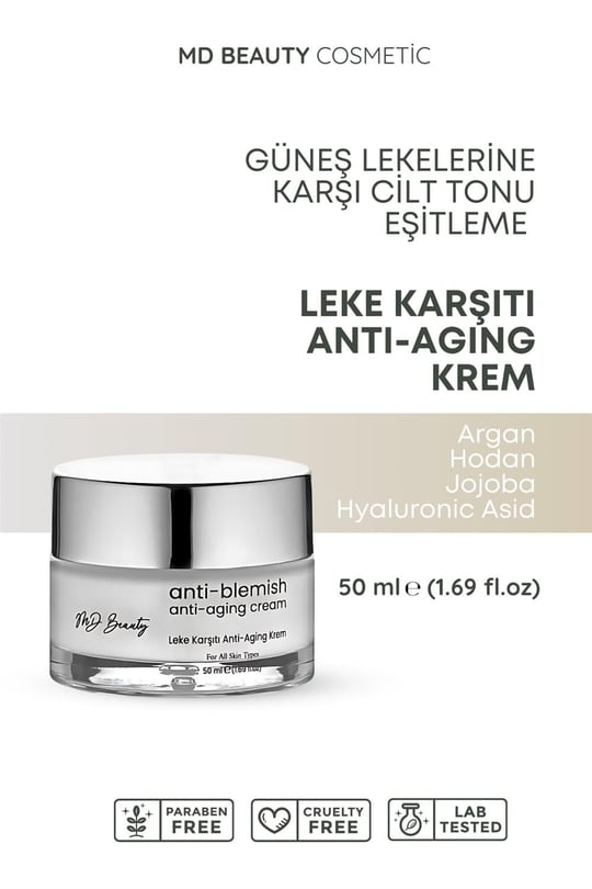 Antiaging ve Leke Karşıtı Nemlendirici Krem