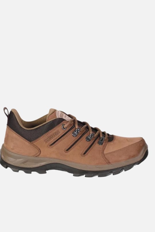 Scooter Su Geçirmez Deri Kahve Kadın Outdoor Ayakkabı G5557NKA