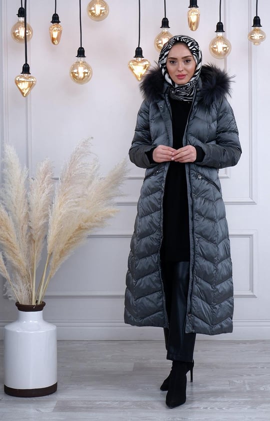 WOMANİA X Jacket Mont 18692 | Ekshibutik.com