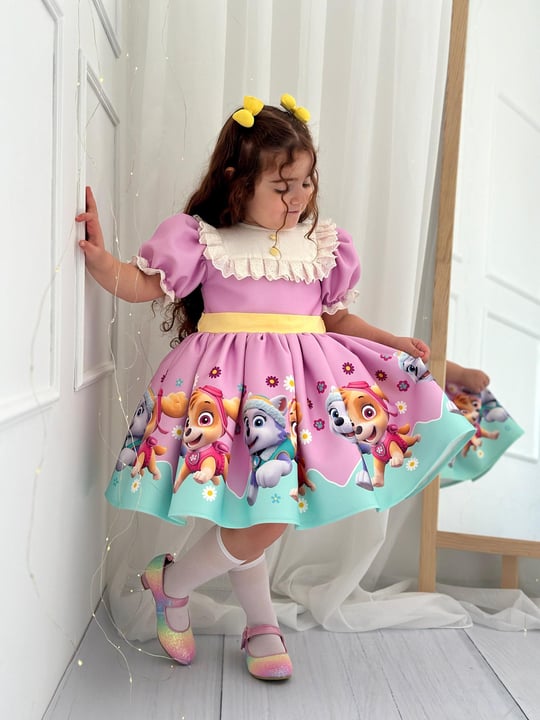 Paw patrol birthday dress deals