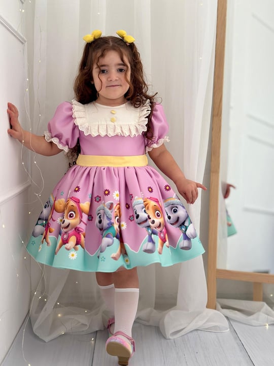 Paw patrol girl birthday dress hotsell