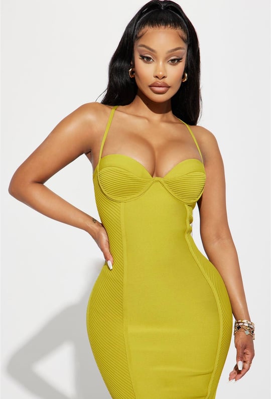 Bandage Midi Dress