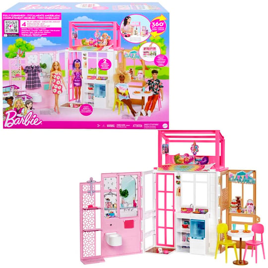 Barbie Portatif Taşınabilir Evi HCD47