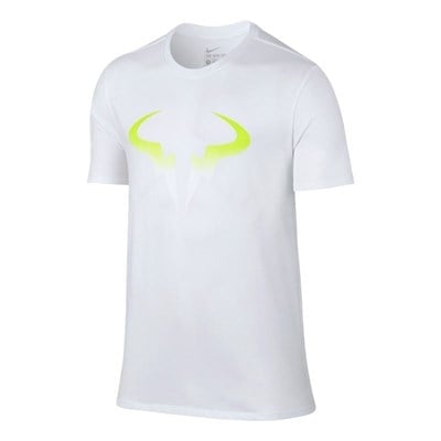 Nike Rafa Pop Ti ort Sar Beyaz Erkek Tenis K yafetleri