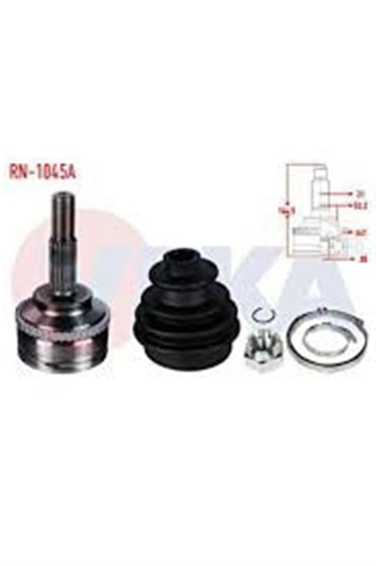 Renault Clio Kangoo Logan Su Radyatörü Mahle 8200343476-6001545765