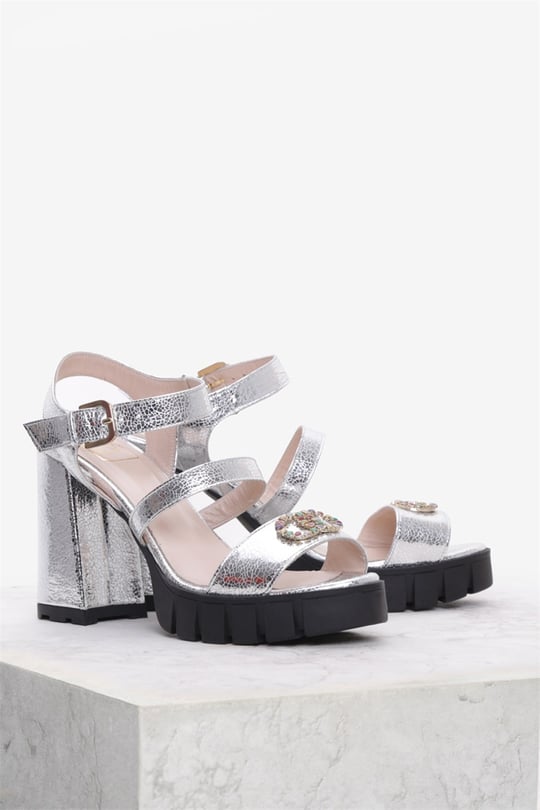 Bounes 7103 Sandal Silver - İLVİ