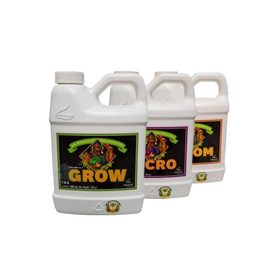 Advanced Nutrients 3'lü set 500 ml Ürün Resim Alt Etiket Oluşturma Yapısı