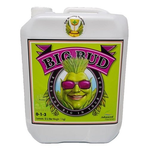 Advanced Nutrients Big Bud 5 litre Ürün Resim Alt Etiket Oluşturma Yapısı