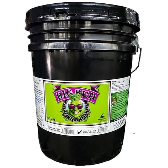 Advanced Nutrients Big Bud Powder 20 kg Ürün Resim Alt Etiket Oluşturma Yapısı