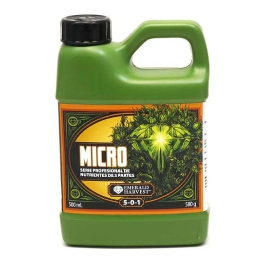 Emerald Harvest Micro 500 ml Ürün Resim Alt Etiket Oluşturma Yapısı