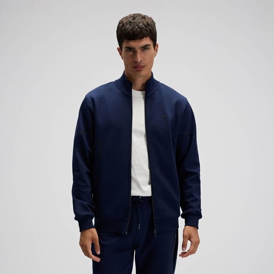 Ellesse EM545-BK Fermuarlı Erkek Sweatshirt - Siyah