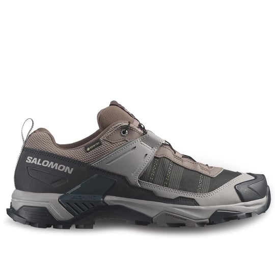 Salomon X Ultra 5 GTX Gore-Tex Erkek Outdoor Ayakkabı - Gri / Siyah