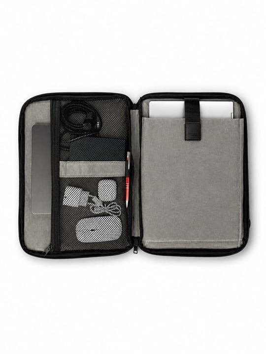 Classone 3in1 Serisi CLK140 13,14 inch Uyumlu Tablet Laptop El ve Omuz Çantası Siyah
