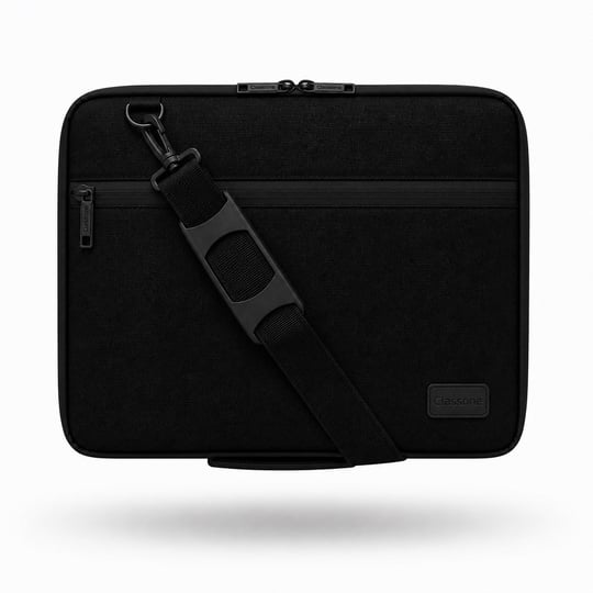 Classone 3in1 Serisi CLK140 13,14 inch Uyumlu Tablet Laptop El ve Omuz Çantası Siyah