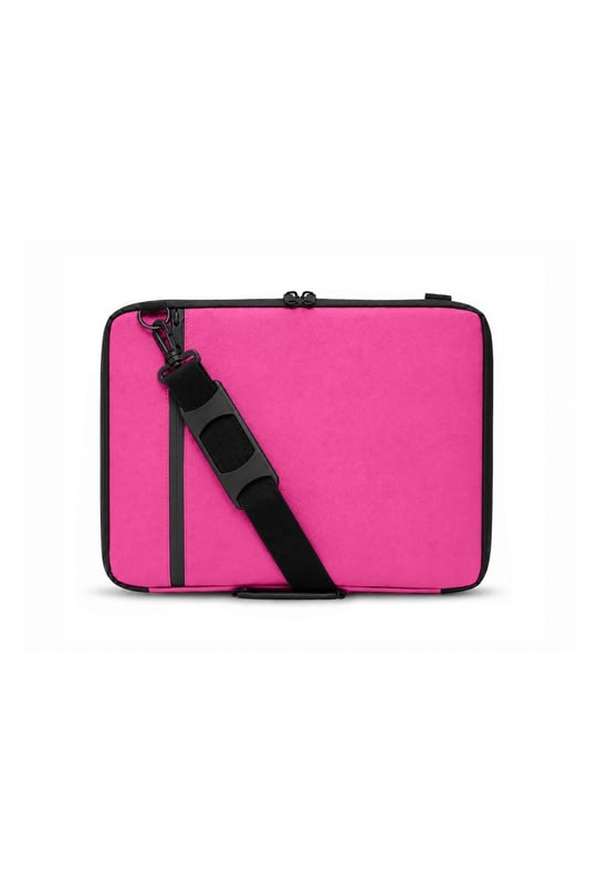 Classone 3in1 Serisi CLK146 13,14 inch Uyumlu Tablet Laptop El ve Omuz Çantası Pembe