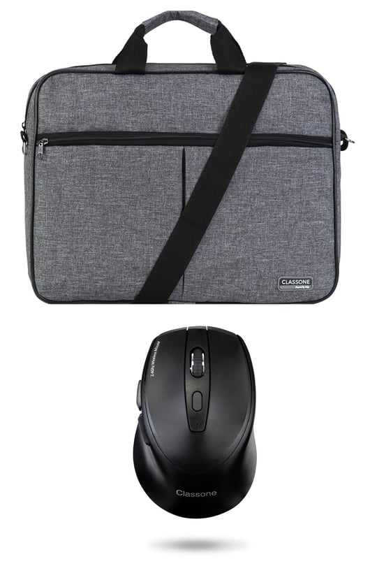 Classone BND304 Notebook Çantası + Kablosuz Mouse (Hediye)