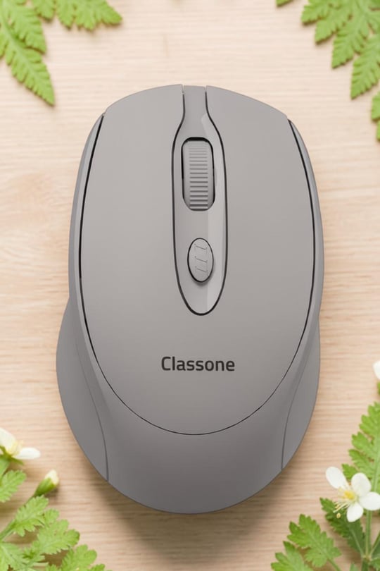 Classone CBT14 Bluetooth 2.4 Ghz Şarj Edilebilir Kablosuz Mouse Siyah