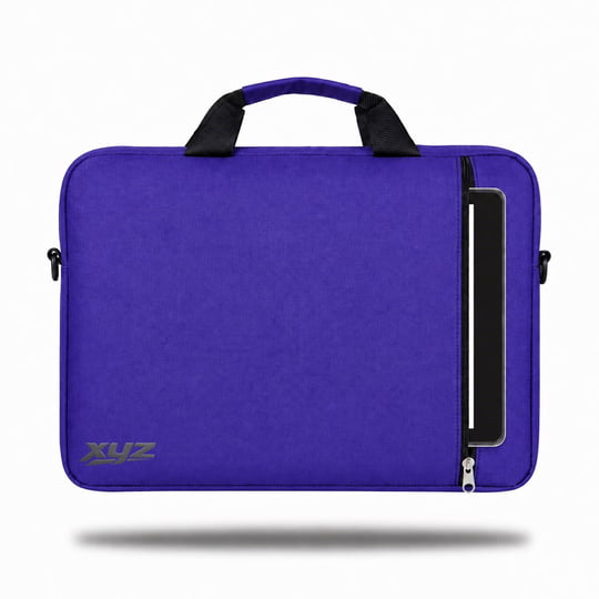 Classone XYZ Serisi XYZ-T23 15.6 Uyumlu Unisex Macbook Laptop Notebook El ve Omuz Çantası Mor