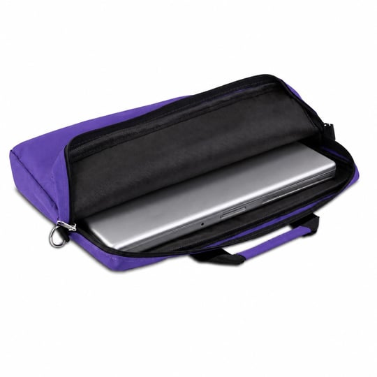 Classone XYZ Serisi XYZ-T23 15.6 Uyumlu Unisex Macbook Laptop Notebook El ve Omuz Çantası Mor