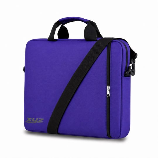 Classone XYZ Serisi XYZ-T23 15.6 Uyumlu Unisex Macbook Laptop Notebook El ve Omuz Çantası Mor