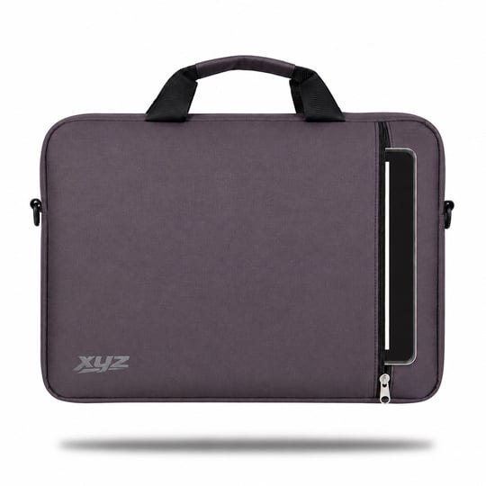 Classone XYZ Serisi XYZ-T24 15.6 Uyumlu Unisex  Macbook Laptop Notebook El ve Omuz Çantası Gri
