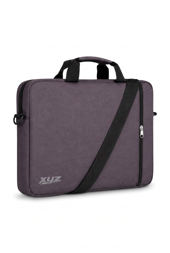 Classone XYZ Serisi XYZ-T24 15.6 Uyumlu Unisex  Macbook Laptop Notebook El ve Omuz Çantası Gri