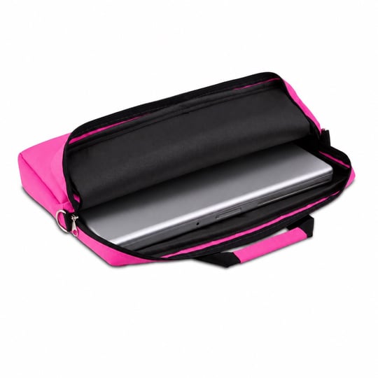 Classone XYZ Serisi XYZ-T26 15.6 Uyumlu Unisex Macbook Laptop Notebook El ve Omuz Çantası Pembe