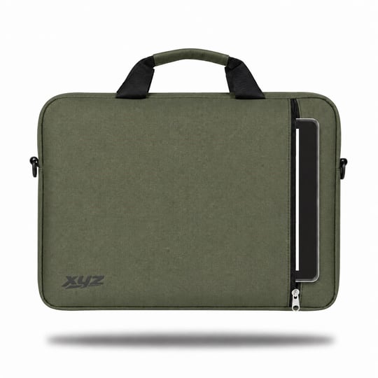 Classone XYZ Serisi XYZ-T27 15.6 Uyumlu Unisex Macbook Laptop Notebook El ve Omuz Çantası Yeşil