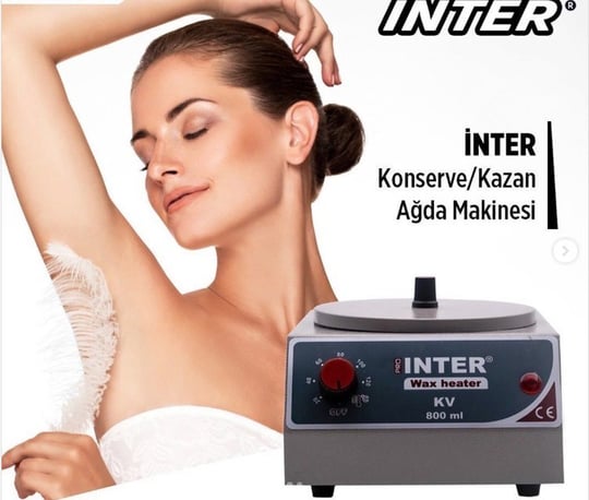 İnter Metal Gövde  Konserve Kavanoz Ağda Isıtıcı 800ML