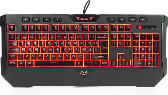 Rush Bomber RK811 Mekanik Hisli Işıklı Gaming Oyuncu Klavye