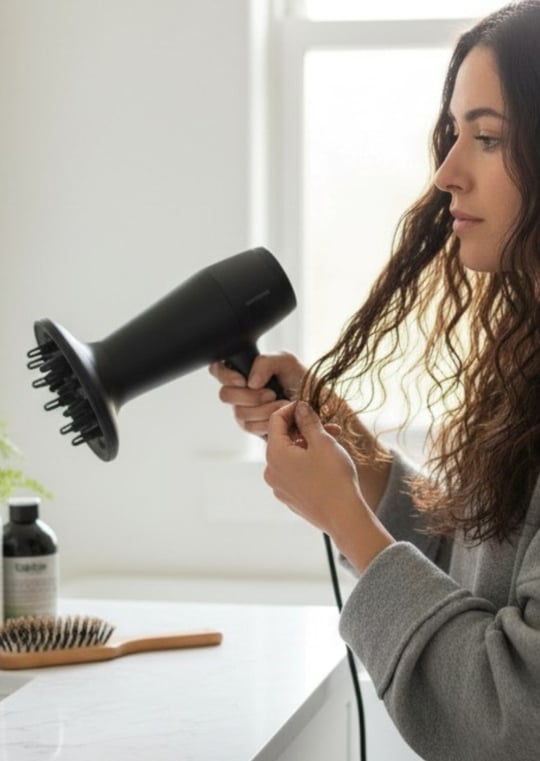 Technow Appro Diffuser Vigo Profesyonel Fön Makinesi Saç Şekillendirici Çelik Başlık