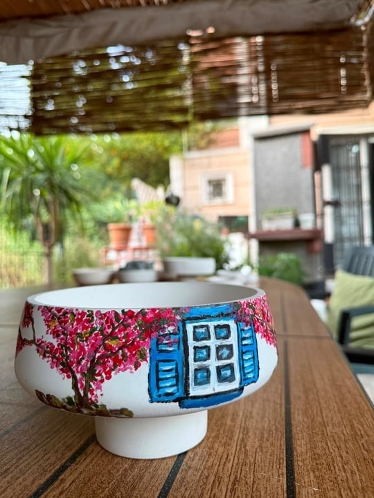 Technow Home 18x18 Dekoratif Orta Sehpa Çok Amaçlı Sunumluk Kase